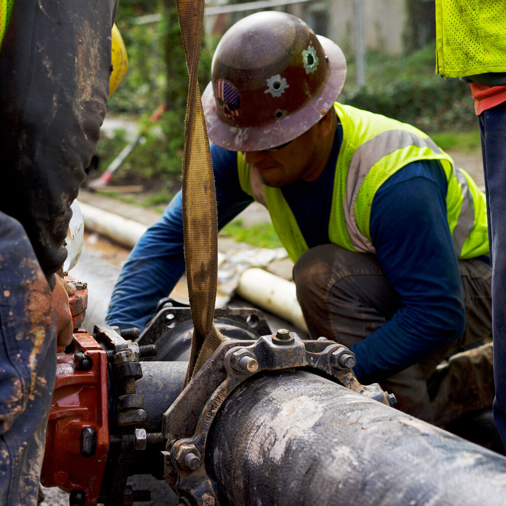 Water Main Repair Labor Crews in Washington DC & Philadelphia PA