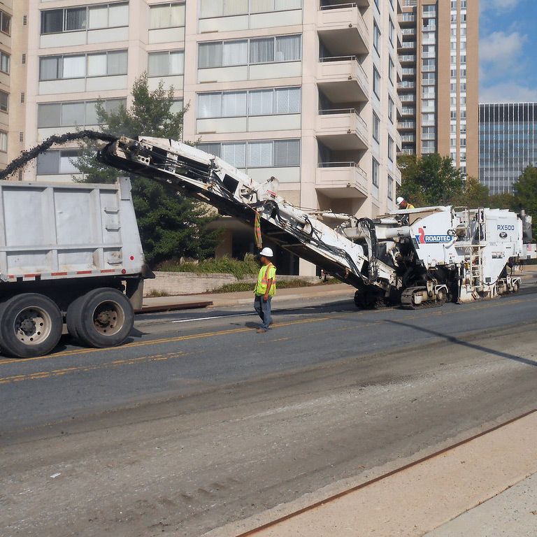 Subcontracted Asphalt Milling & Overlay Labor crews in Washington DC & Bowie MD